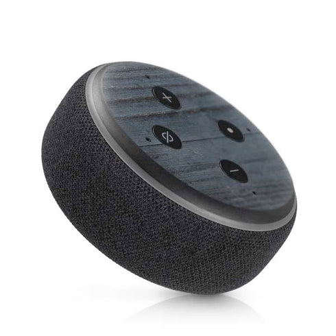 Charcoal Wood Amazon Echo Dot Skin