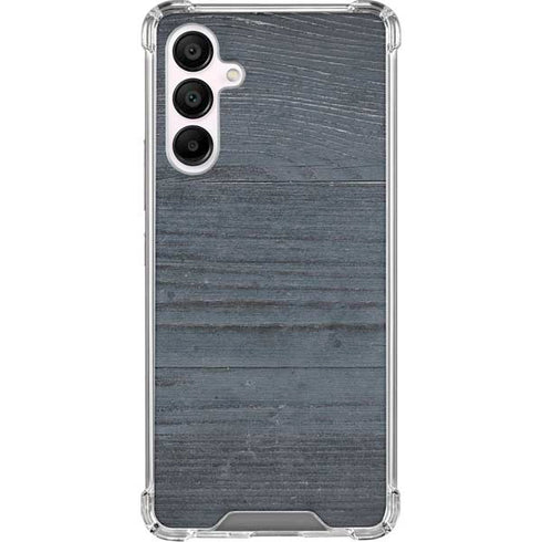 Charcoal Wood Galaxy A16 5G Clear Case