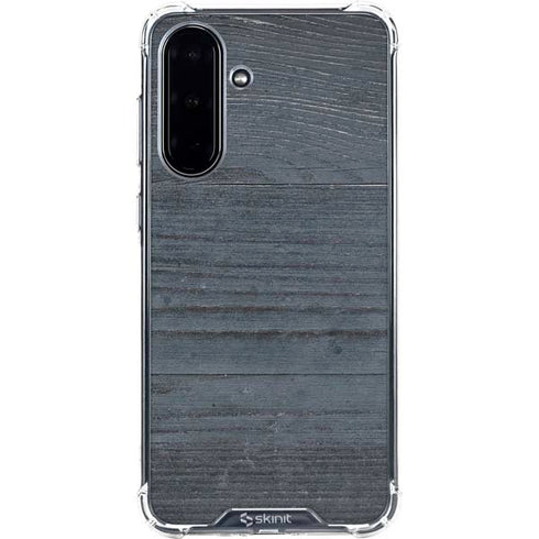 Charcoal Wood Galaxy A36 5G Clear Case