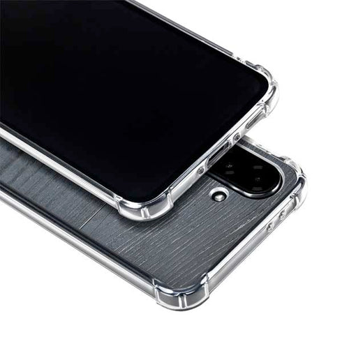Charcoal Wood Galaxy A36 5G Clear Case