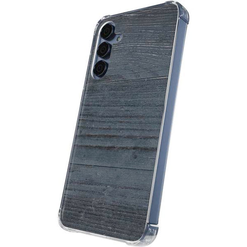 Charcoal Wood Galaxy A55 5G Clear Case