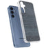 Charcoal Wood Galaxy A55 5G Clear Case