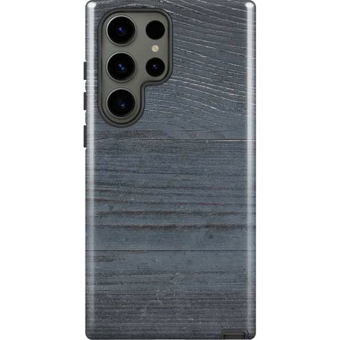 Charcoal Wood Galaxy S23 Ultra Pro Case