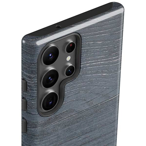 Charcoal Wood Galaxy S23 Ultra Pro Case