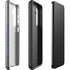 Charcoal Wood Galaxy S25 Plus Impact Case