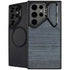 Charcoal Wood Galaxy S25 Ultra Kickstand Case