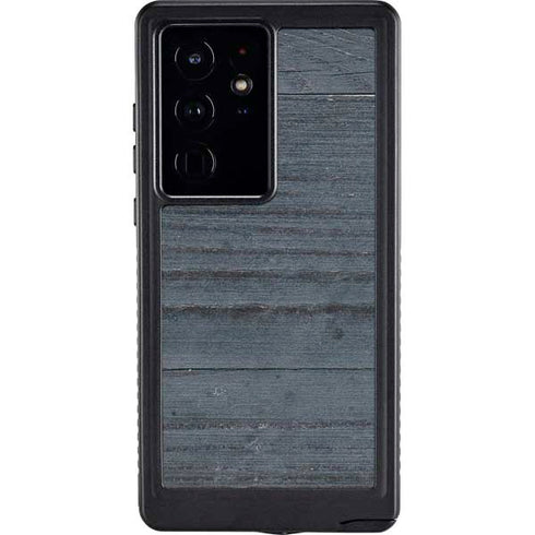 Charcoal Wood Galaxy S24 Ultra Waterproof Case