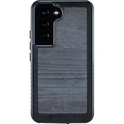 Charcoal Wood Galaxy S24 Waterproof Case