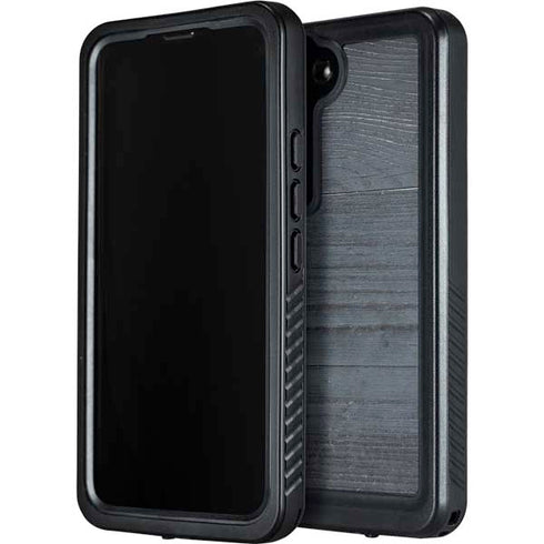 Charcoal Wood Galaxy S24 Waterproof Case