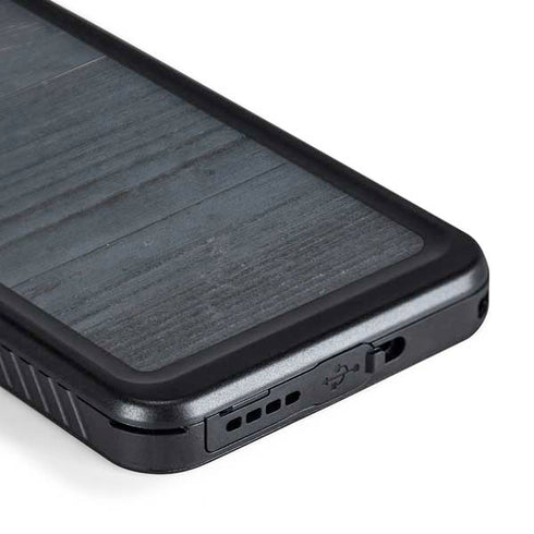 Charcoal Wood Galaxy S24 Waterproof Case