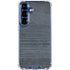 Charcoal Wood Galaxy S25 Plus Clear Case