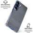 Charcoal Wood Galaxy S25 Plus Clear Case
