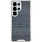 Charcoal Wood Galaxy S25 Ultra Clear Case