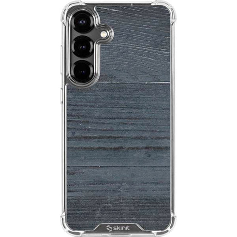 Charcoal Wood Galaxy S26 Clear Case