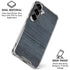 Charcoal Wood Galaxy S26 Clear Case
