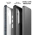 Charcoal Wood Galaxy S26 Impact Case