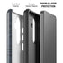 Charcoal Wood Galaxy S26 Plus Impact Case