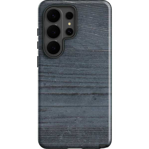Charcoal Wood Galaxy S26 Ultra Impact Case