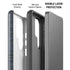 Charcoal Wood Galaxy S26 Ultra Impact Case