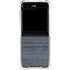 Charcoal Wood Galaxy Z Flip6 Clear Case