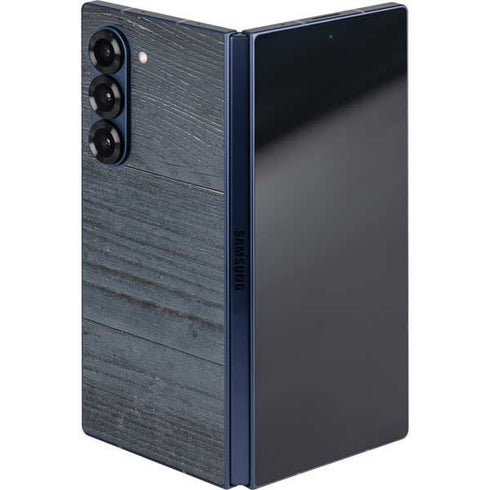 Charcoal Wood Galaxy Z Fold6 Skin