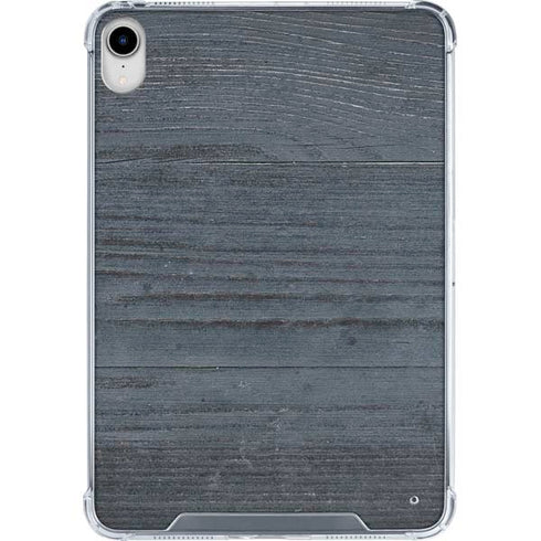 Charcoal Wood iPad 11th Gen (2025) Clear Case