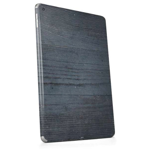 Charcoal Wood Apple iPad Skin