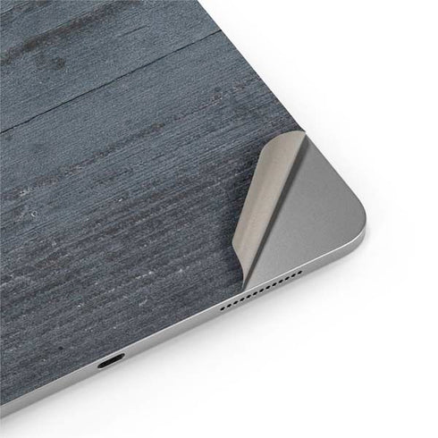 Charcoal Wood Apple iPad Air Skin