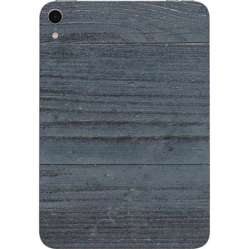 Charcoal Wood Apple iPad Mini Skin