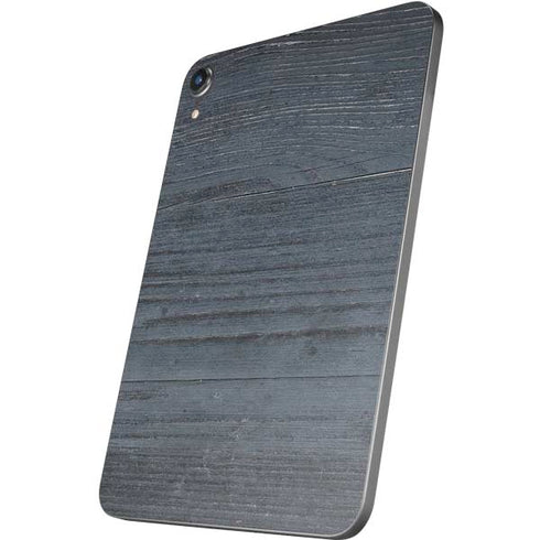 Charcoal Wood Apple iPad Mini Skin