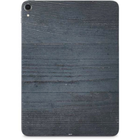Charcoal Wood Apple iPad Pro Skin