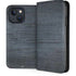 Charcoal Wood iPhone 14 Folio Case