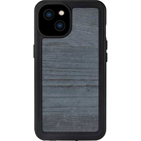 Charcoal Wood iPhone 15 Plus Waterproof Case