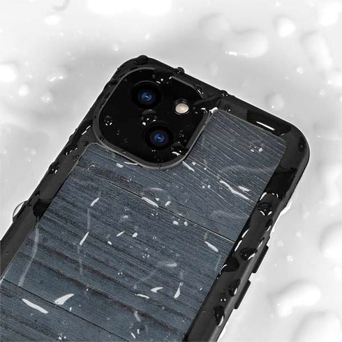 Charcoal Wood iPhone 15 Plus Waterproof Case