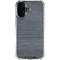 Charcoal Wood iPhone 16 Clear Case