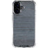 Charcoal Wood iPhone 16 Clear Case