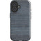 Charcoal Wood iPhone 16 Plus Impact Case