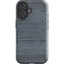 Charcoal Wood iPhone 16 Plus Impact Case