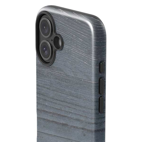 Charcoal Wood iPhone 16 Plus Impact Case
