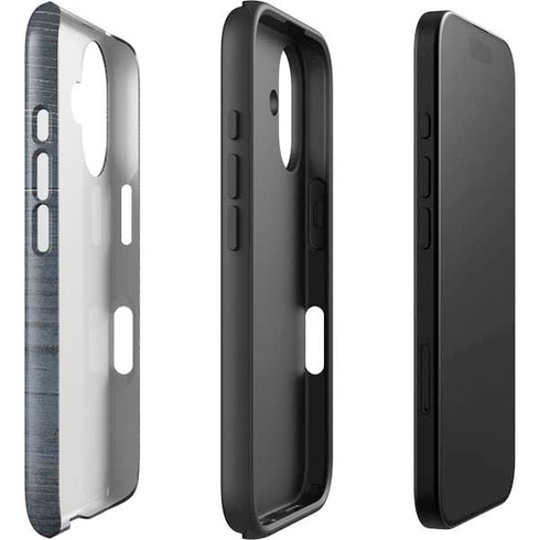 Charcoal Wood iPhone 16 Plus Impact Case