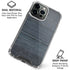 Charcoal Wood iPhone 16 Pro Clear Case