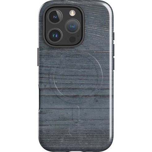 Charcoal Wood iPhone 16 Pro Magsafe Impact Case