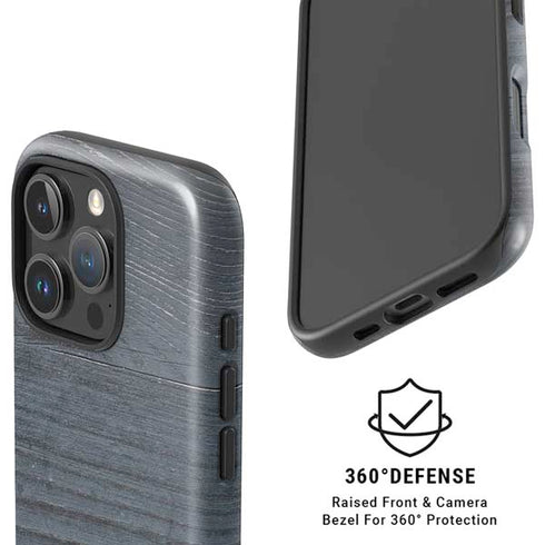 Charcoal Wood iPhone 16 Pro Max Magsafe Impact Case