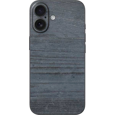 Charcoal Wood iPhone 16 Skin
