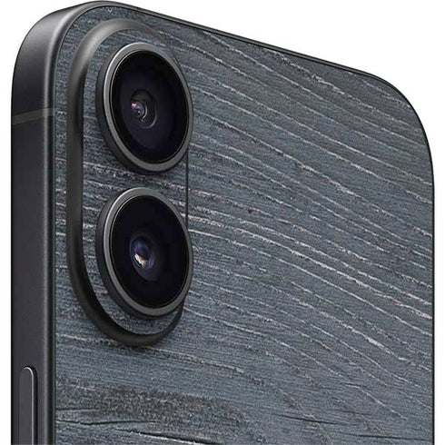Charcoal Wood iPhone 16 Skin