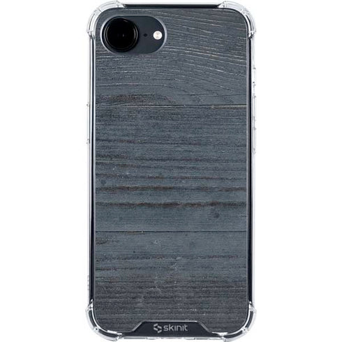 Charcoal Wood iPhone 16e Clear Case