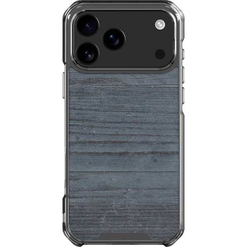 Charcoal Wood iPhone 18 Pro Max Clear Case