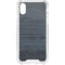 Charcoal Wood iPhone XS Clear Case