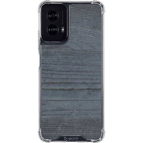 Charcoal Wood Moto G Power 5G (2024) Clear Case