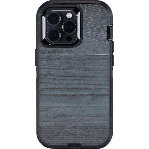 Charcoal Wood Otterbox Defender iPhone Skin